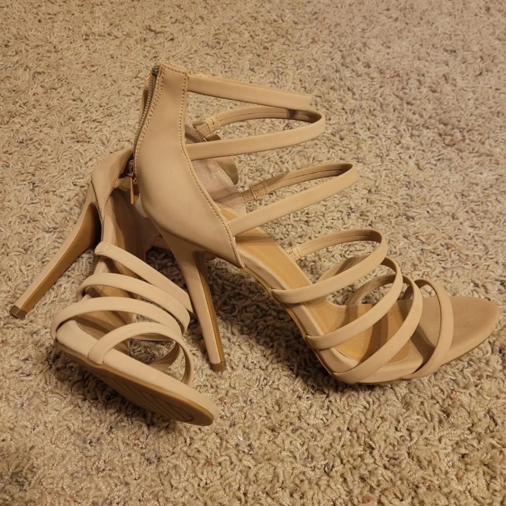 Strap heels